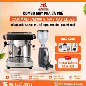 COMBO MÁY PHA CARIMALI CM 300 & MÁY XAY CRM 020