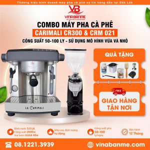COMBO MÁY PHA CARIMALI CM 300 & MÁY XAY CRM 021